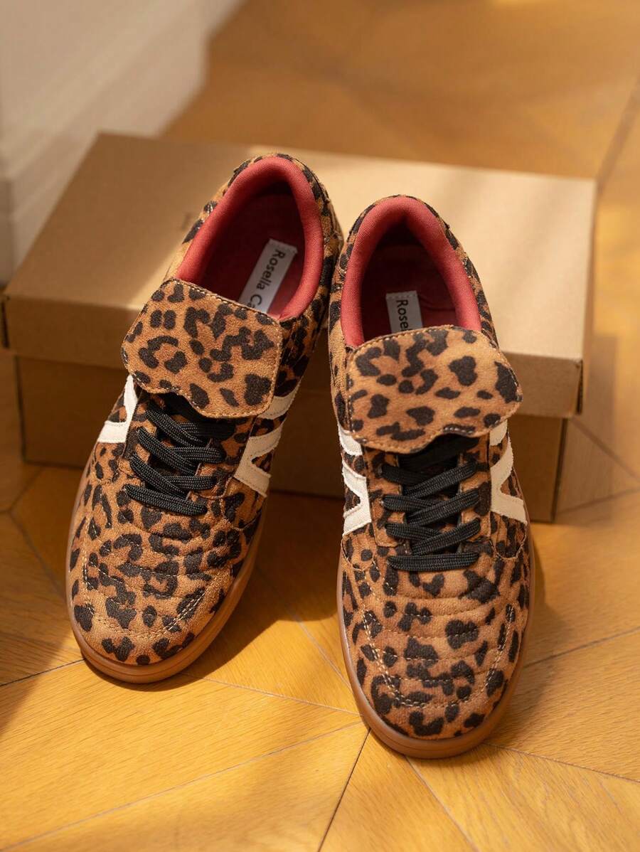 Cheetah Print Sneakers