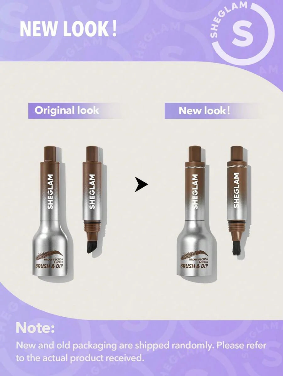 Brow Sculpt Dip-Espresso – Angled Brush & Hair-Stroke Liquid