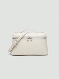 EVLO - Small Grained Leather Handbag - Beige