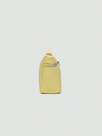 EVLO - Small Grained Leather Handbag - Yellow