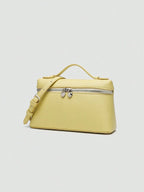 EVLO - Small Grained Leather Handbag - Yellow