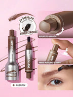 Brow Sculpt Dip-Espresso – Angled Brush & Hair-Stroke Liquid